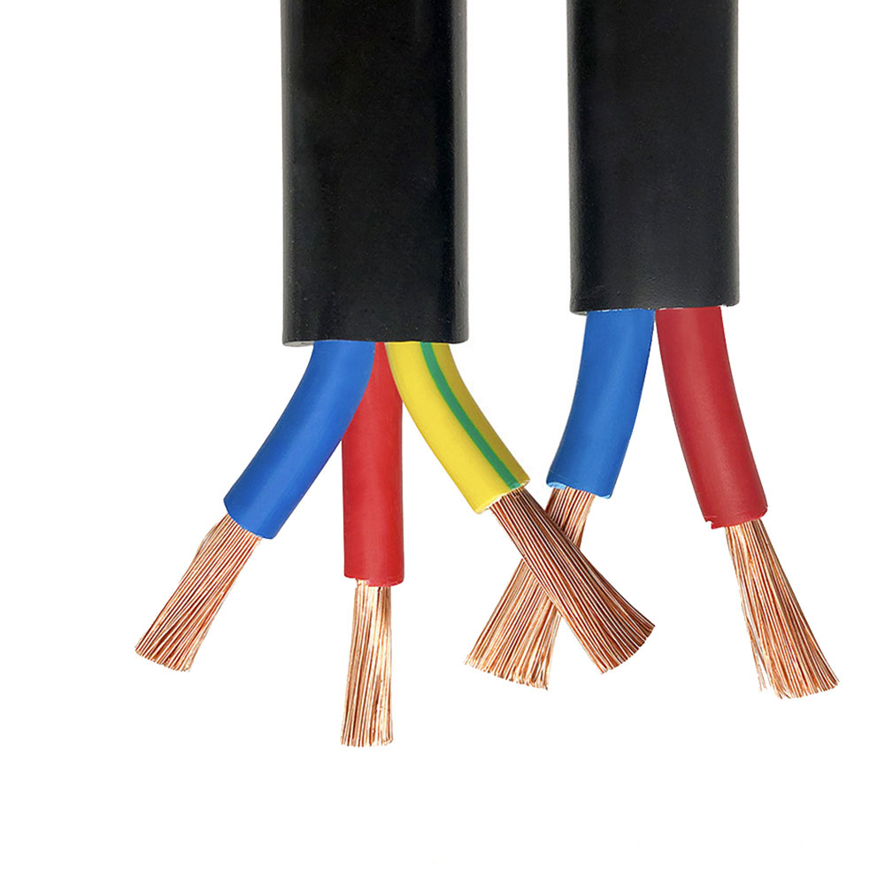 H05VVH2-F Minimum crassities CE-Certificatae cables