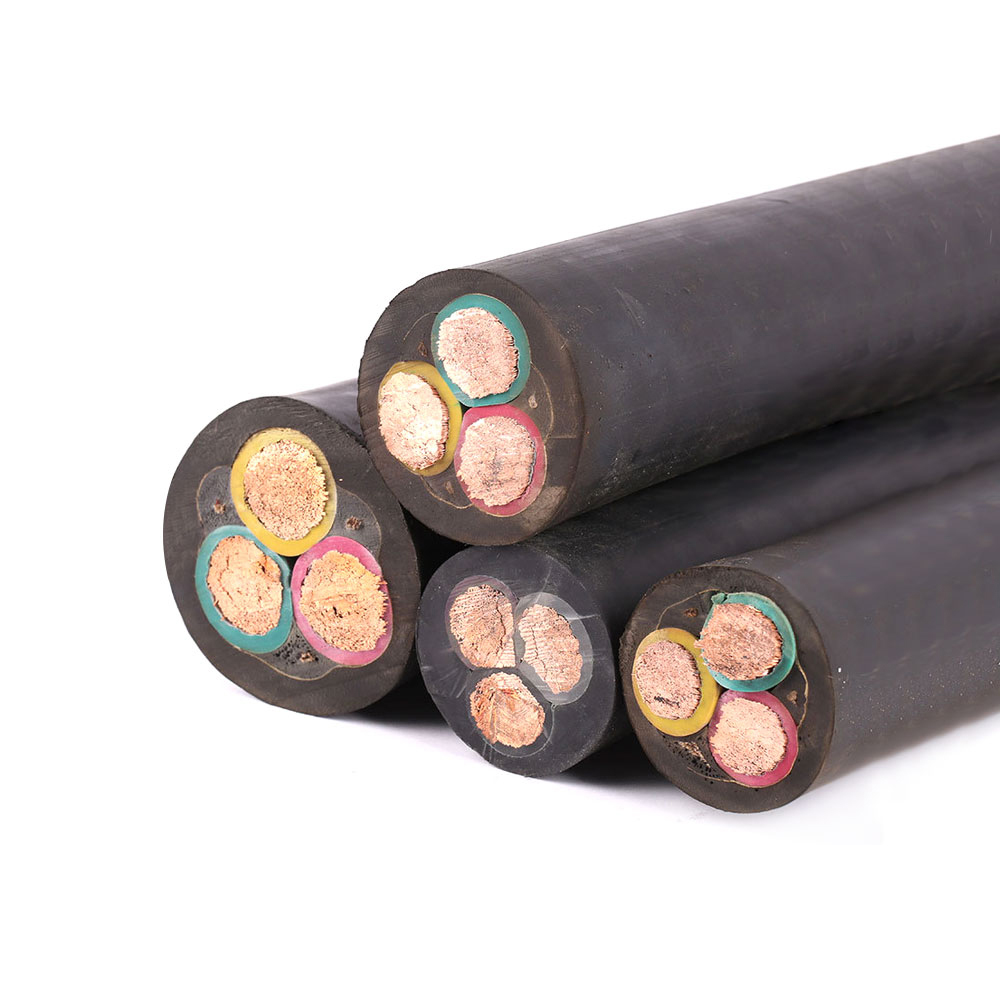 H07RN-F Tolerantia ad maculas lucis olei CE-Certificatae cables