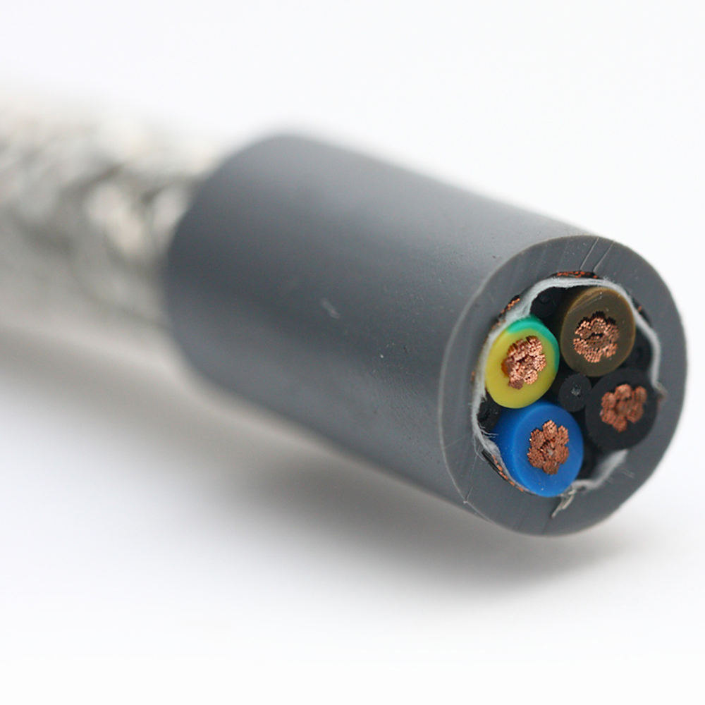 JQR-256P PUR Robot Cable, Plena Copper Shielding
