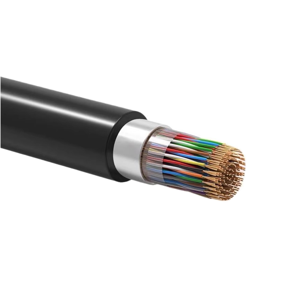 HYA: Copper-Core solidus Polyethylene Insulatus umor Obex Polyethylene conditur Locus Telecommunication Cable